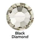 BLACK DIAMOND - Preciosa Flatback -  HOTFIX HF
