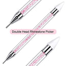 Wax Crystal Rhinestone picker Pen with positioning tool Applicator