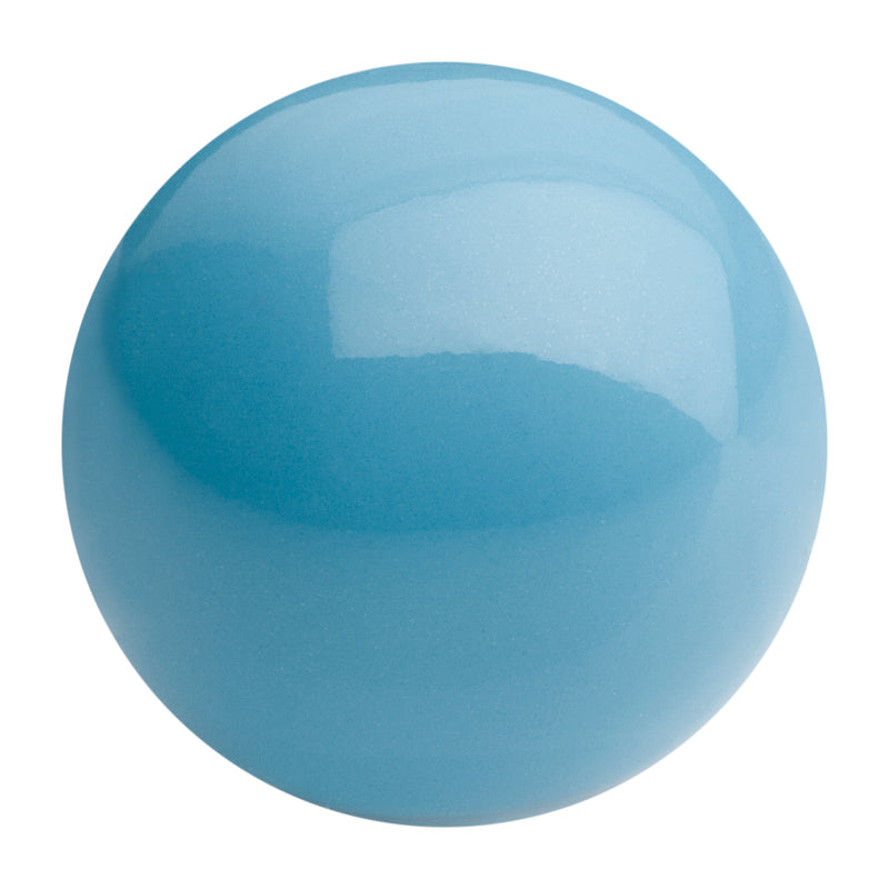 Preciosa - Pearl - CRYSYAL AQUA BLUE Round Pearl MAXIMA 1/2H