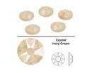 Swarovski  NHF - IVORY CREAM - Flatback - Non hotfix