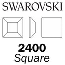 Swarovski Flatback HOTFIX - SQUARE 2400 HF (Retail packs)