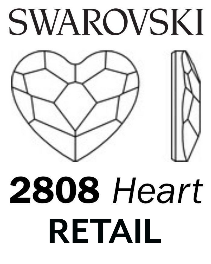 Swarovski Sew on - HEART 3259 - RETAIL