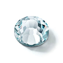 SILVER AQUAMARINE - Preciosa Flatback -  HOTFIX HF