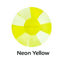 NEON YELLOW - Preciosa Flatback -  NON HOTFIX