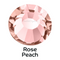 ROSE PEACH - Preciosa Flatback -  HOTFIX HF
