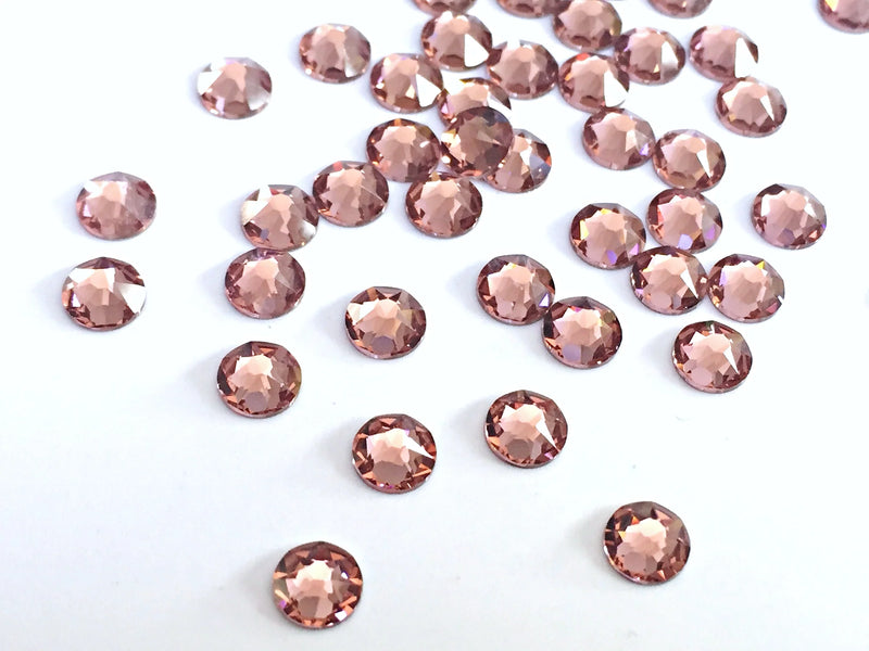 Swarovski  NHF - BLUSH ROSE - Flatback - Non hotfix