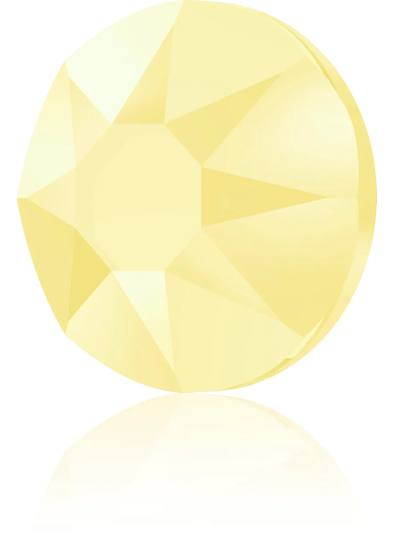 Swarovski  NHF - POWDER YELLOW - Flatback - Non hotfix