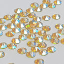 Swarovski  NHF - CITRINE SHIMMER - Flatback - Non hotfix