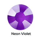 NEON VIOLET - Preciosa Flatback - HOTFIX HF