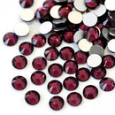 DARK AMETHYST - LuxStone - Flatback Non Hotfix NHF