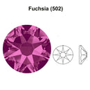 Swarovski  NHF - FUCHSIA - Flatback - Non hotfix