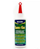 Gem-Tac Permanent Adhesive glue 4oz 118ml  (non toxic)