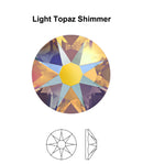 Swarovski  NHF - LIGHT TOPAZ SHIMMER  - Flatback - Non hotfix