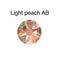 Swarovski  NHF - LIGHT PEACH AB  - Flatback - Non hotfix