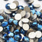 Swarovski HF - METALLIC BLUE - Flatback - HOTFIX