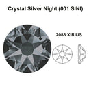 Swarovski  NHF - SILVER NIGHT - Flatback - Non hotfix