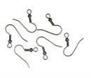 Long Ball Ear Wire with hooks