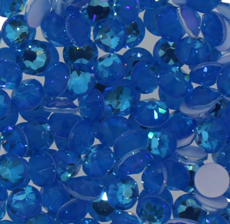 Swarovski  NHF - ELECTRIC BLUE - Flatback - Non hotfix