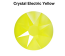 Swarovski  NHF - ELECTRIC YELLOW  - Flatback - Non hotfix