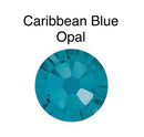 Swarovski  NHF - CARIBBEAN BLUE OPAL - Flatback - Non hotfix