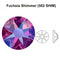 Swarovski  NHF - FUCHSIA SHIMMER - Flatback - Non hotfix