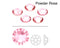 Swarovski  NHF - POWDER ROSE - Flatback - Non hotfix