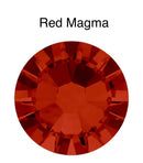 Swarovski  NHF - RED MAGMA - Flatback - Non hotfix