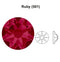 Swarovski  NHF - RUBY - Flatback - Non hotfix