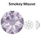 Swarovski  NHF - SMOKY MAUVE - Flatback - Non hotfix