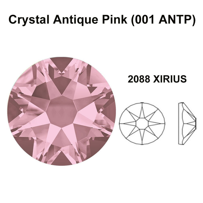 Swarovski  NHF - ANTIQUE PINK - Flatback - Non hotfix