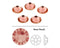 Swarovski  NHF - ROSE PEACH - Flatback - Non hotfix