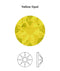 Swarovski  NHF - YELLOW OPAL - Flatback - Non hotfix