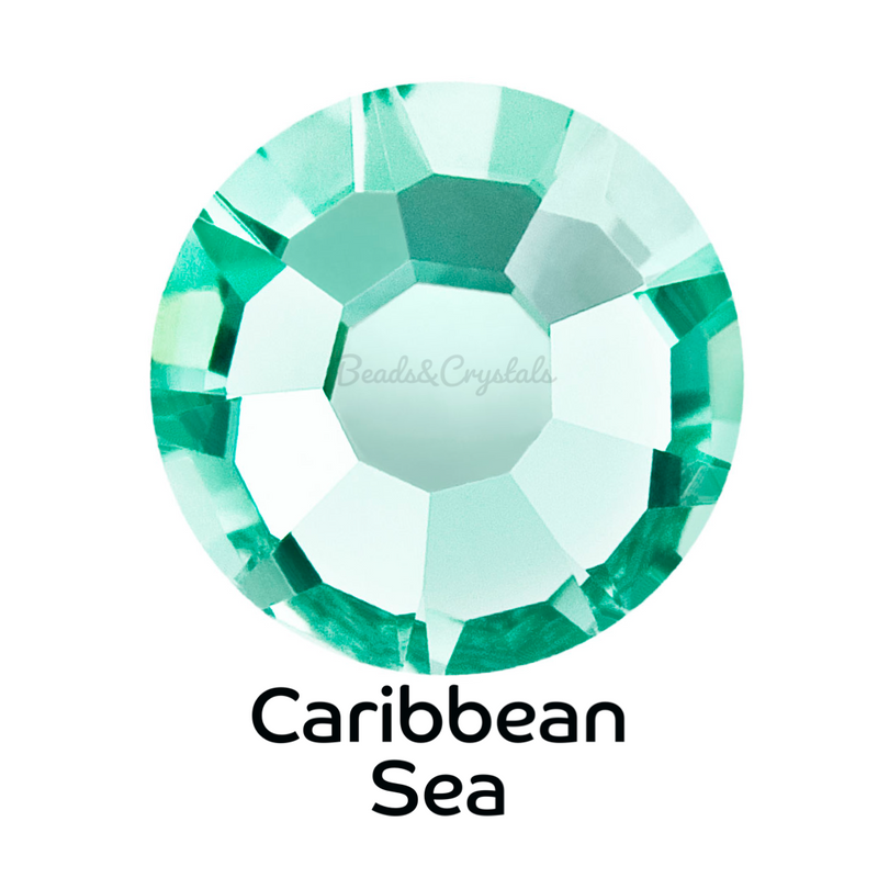 CARIBBEAN SEA  - Preciosa Flatback- NON HOTFIX