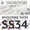 Swarovski FlatBack HOTFIX WHOLESALE - SS34