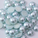 Round Flatback Resin Pearl - SILVER