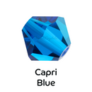 Preciosa -  Beads - CAPRI BLUE - MC Rondelle Bead