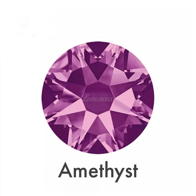 AMETHYST - Luminoux - Flatback Non Hotfix