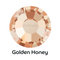 GOLDEN HONEY - Preciosa Flatback - HOTFIX HF