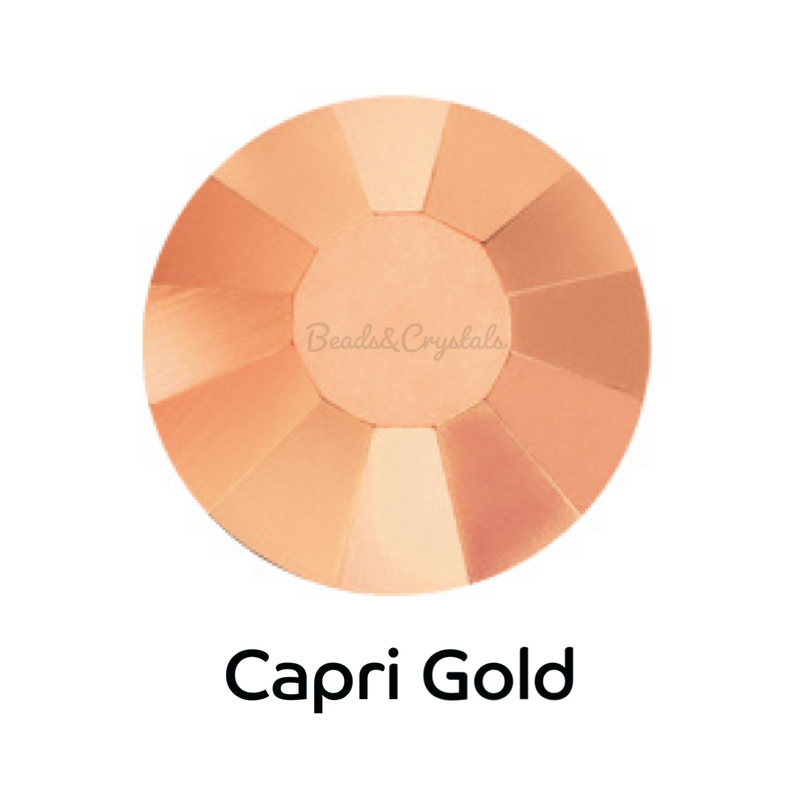 CAPRI GOLD - Preciosa Flatback - HOTFIX HF