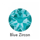 BLUE ZIRCON - Luminoux© - Flatback Non Hotfix