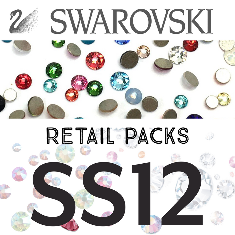 Swarovski FlatBack HOTFIX RETAIL pack - SS12
