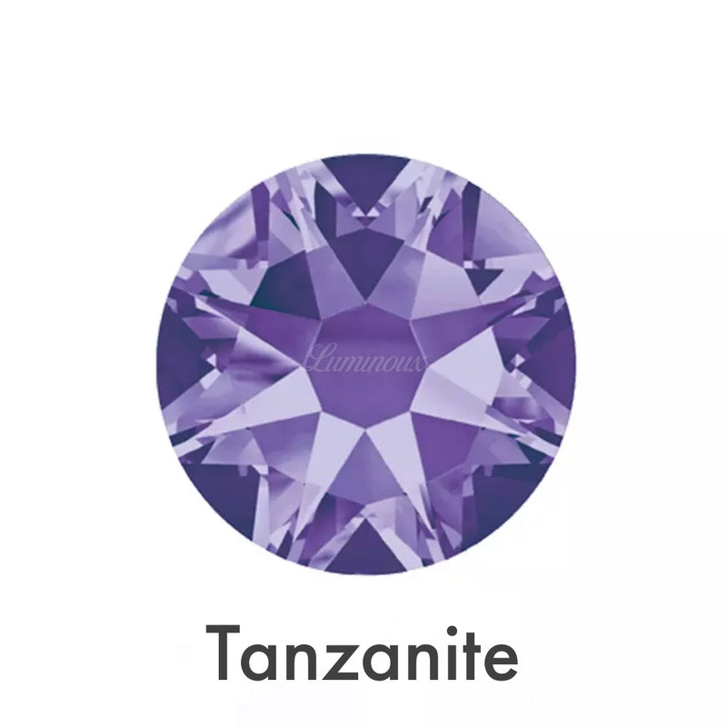 TANZANITE - Luminoux© - Flatback Non Hotfix