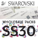 Swarovski FlatBack HOTFIX WHOLESALE - SS30