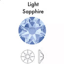 LIGHT SAPPHIRE - Luminoux© - Flatback Non Hotfix