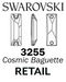 Swarovski Sew on - COSMIC BAGUETTE 3255 RETAIL