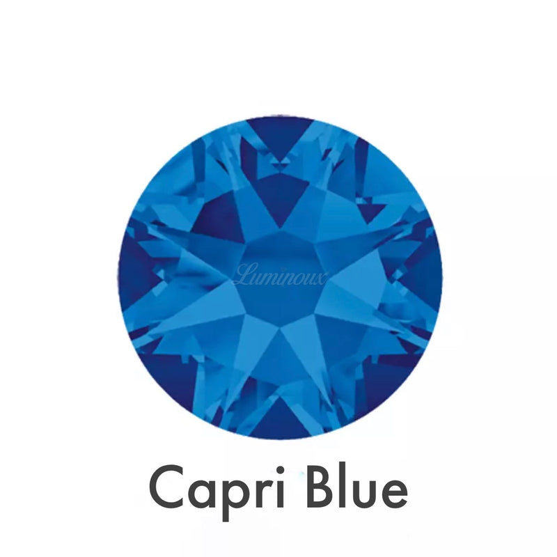 CAPRI BLUE - Luminoux© - Flatback Non Hotfix