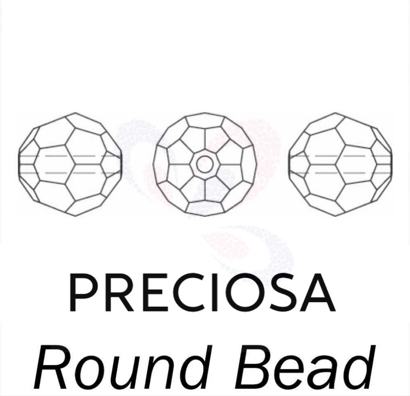 VIOLET - Preciosa® Round Simple Bead