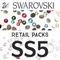 Swarovski FlatBack HOTFIX RETAIL pack - SS5