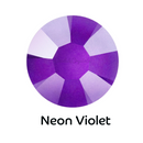 NEON VIOLET - Preciosa Flatback -  NON HOTFIX