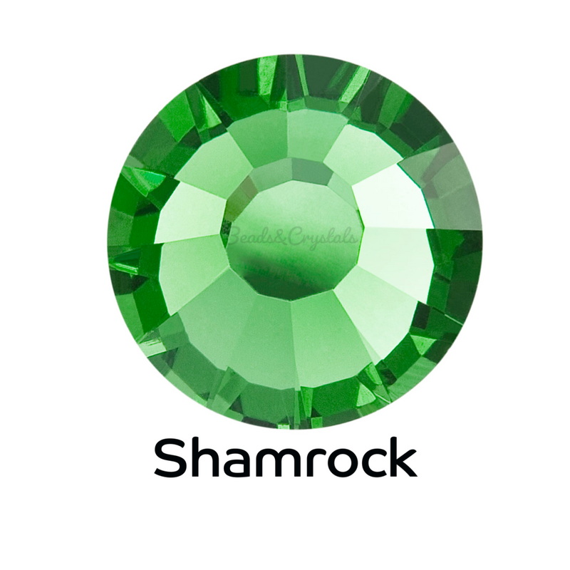 SHAMROCK  - Preciosa Flatback- NON HOTFIX